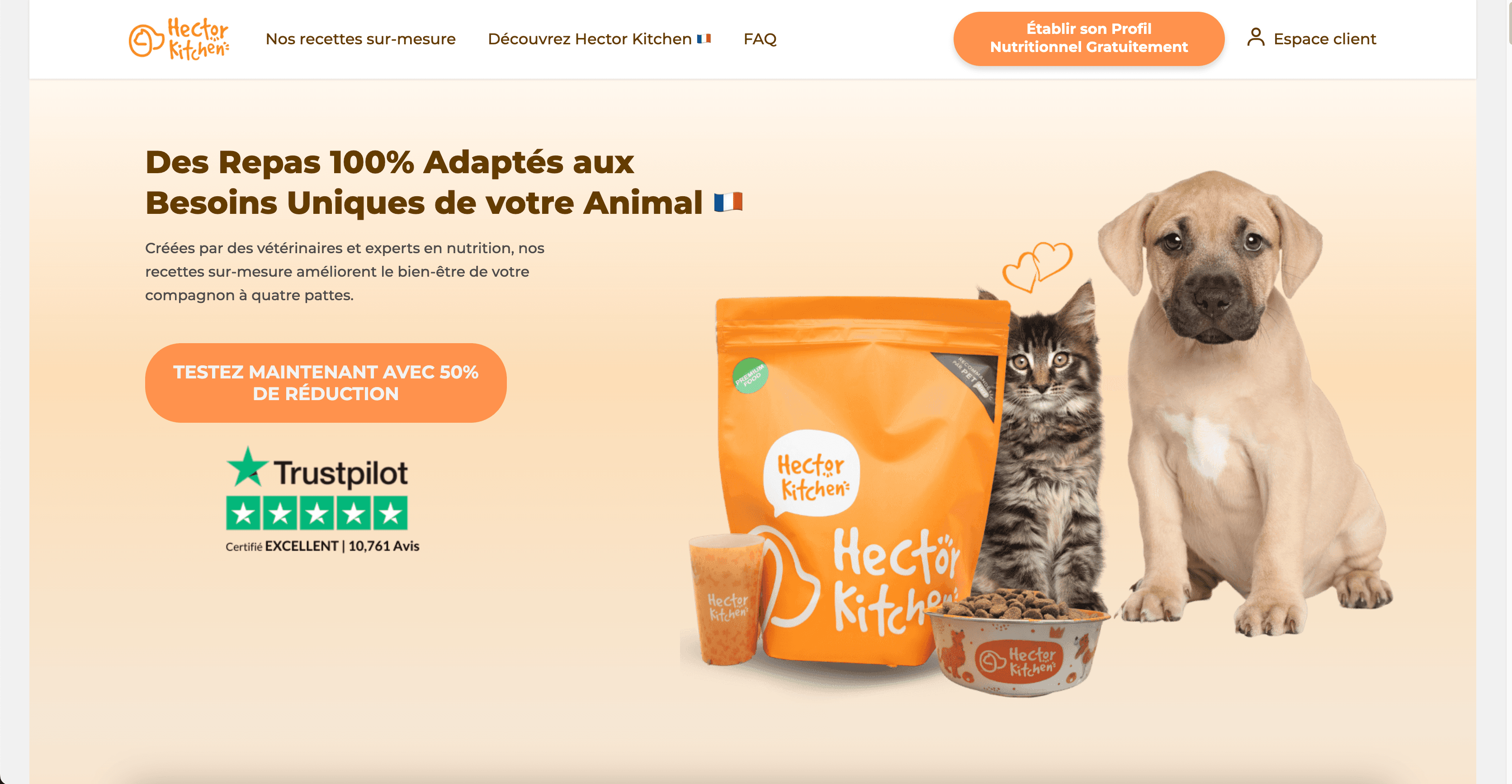 Personalized Pet Nutrition Platform